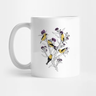 Goldfinches Mug